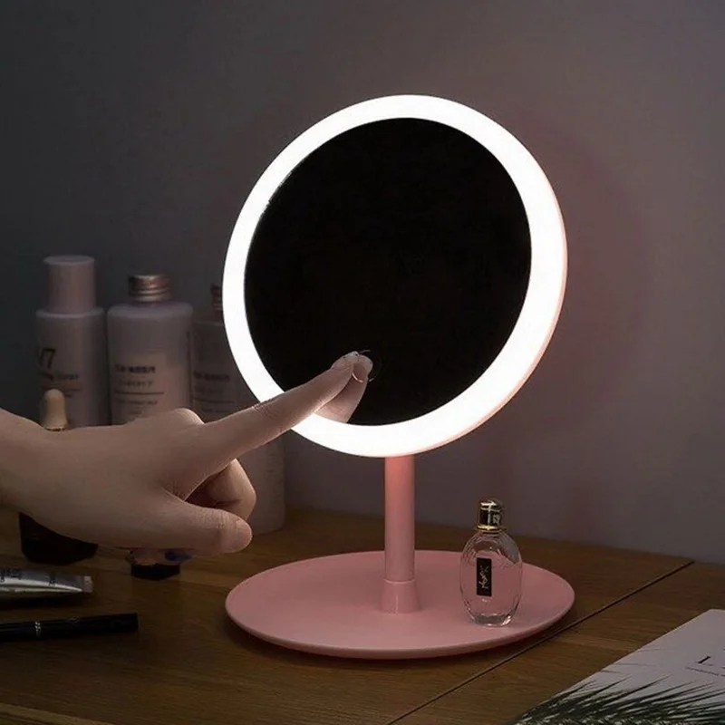 آینه + رینگ لایت لمسی